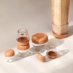 의자발커버 4P 층간소음방지 도토리모양 식탁의자 소형 4P