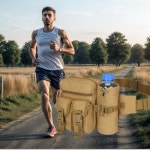 허리에 차는 작업 공구가방 물병수납 힙색 수납 벨트