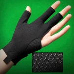 왼손용 RONGXG 성인 당구장 글러브 3 핑거 쇼 미튼 논슬립 통기성 슈터 스누커 큐 스포츠 여성 남성용