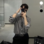남자 캐주얼 베이직 루즈핏 긴팔 와이셔츠 OC-SHA-SWFFZTON