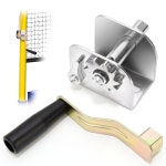 야외 배구 배드민턴 테니스 폴 네트용 핸드 크랭크 텐셔너 텐셔너 장치