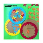 가죽DIY 티코스터 테셀버드컵받침 4개세트 합성가죽 테셀버드 만들기 티코스터만들기 체험 테셀레이션