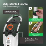 압력 밸브 노동력 절약 휠 디자인을 갖춘 VIVOSUN 3 2 갤런 잔디 정원 바퀴 펌프 압축 분무기