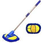 3S 세차밀대 세차용품 2단신축가능 B타입 추가걸레1개
