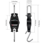 클라우 디지털 저울 300kg 600파운드 우편 산업용 대형 크레인 가정용 농장 사냥용 SF-918
