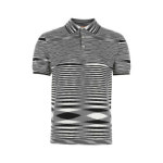 미쏘니 Missoni 스트라이프 반팔 폴로 셔츠 UC22W204BK013B TP934618645