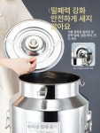 목장 우유통 우유 용기 304스텐 보관통 두껍게 5l 17 24 대수