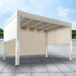 아웃팅 케이가든 프리미엄 시스템 파고라 조립식 야외 천막 정자 가제보 전국방문설치 시스템 파고라 럭셔리 화이트3x3