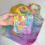 산리오 산리오 헬로키티 태닝키티 하와이 괌 사이판 에코백 포켓 장바구니 괌 사이판 훌라 키티