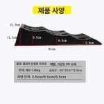 캠핑카고임목 고정대 화물차 캠핑카 정비 밀림방지 트레일러 오르막 받침목 카라반 주차