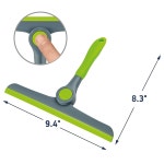 DSV 표준 10 헤비 듀티 그린 창문 청소용 스퀴지 유리문용 휴대용 창문 자동차 앞유리 Telescopic Squeegee