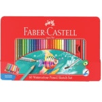 파버카스텔 파버카스텔 수채 틴케이스 색연필 60색 1개