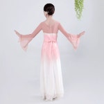 댄스복 무용 의상 B타입 난타복 공연복 장미꽃 아동 원피스