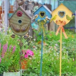 정원 새장 가드닝 팬션 장식 빈티지 새둥지 새집 소품