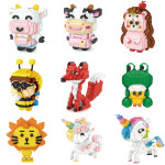 LOZ미니블럭 나노블럭 신상시리즈 009 블랙방글 1개