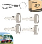 야마하 G14 G16 G19 G20 G21 G22 G29 구동 전기 골프 카트용 10L 0L 4팩 점화 키 OEM 교체 JU2-H2511-00