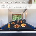 타코 당구 풀 테이블 삽입물 변환용 폼 컨버터블 식탁 커버