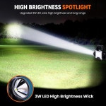 예팀 솔라 손전등 다기능 LED 휴대폰 충전기 USB 충전 가정 낚시 야외 캠핑에 적합