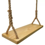 놀이터 나무 그네 로프 실내 놀이터그네 소품 원목 조경 사다리