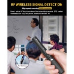 숨겨진 카메라 탐지기 스파이 GPS 추적 장치 청취 기록 버그 스위퍼 여행용 호텔 차량용 탐지기 중형 Medium