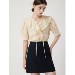 씨씨콜렉트 세미 A라인 트위드 스커트 C252MSD235