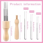 완전한 양모 펠팅 도구 키트 바늘 90개의 바늘 3개의 병 2개의 펜 초보자 전문가용 3 Pcs