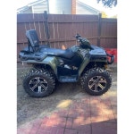 QK 레이싱 프리미엄 시트 커버 - 폴라리스 스포츠맨 ATV 4X4 S53에 적합 335-400-500-600-700 800