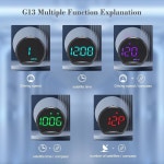 Liiiyuan G13 GPS 속도계 컬러 폰트 USB 연결 모든 차량 플러그 앤 플레이에 적합한 범용 디지털 속도계