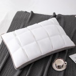 수면을 위한 YOUR MOON 부드러운 베개 퀸 매우 지지대 다운 대체 베개 100 면 쉘 럭셔리 푹신한 침대 Standard Pack of 1