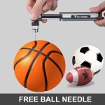 미니 자전거 펌프 - 프레스타 슈레이더에 적합 160 PSI 마운트 키트 컴팩트 라이트 도로 산악 BMX 자전거용 타이어 2 9온스