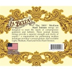 라 벨라 2001 미디엄 하드 텐션 도금 클래식 현 - Medium Tension Pack of 029-0435 5