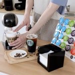 무인카페 식당 냅킨 티슈케이스 모던 심플 디스펜서 다용도 깔끔한