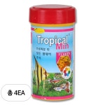 서울아쿠아룸 트로피칼 민 열대어사료 대 37g 4개