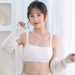 PETITBATH 여름 여성 레이스 골지 노와이어 심리스 브라탑 데일리 이너 WH 2688 M 35-45kg