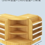 수납형 편의점 계산대 진열대 진열 카운터 마트