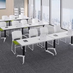 회의실 테이블 사무실 회사 긴테이블 길이 대형책상 사무용