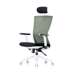 백로 럭셔리 대형 공부의자 메쉬의자