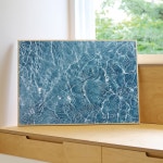 아트밀 썸머홀리데이 여름포스터 바다사진 그림액자 100종 - 93 바닷결 2 중형 A3액자 샴페인골드