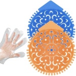 소변기 스크린 탈취제 8팩 스플래시 방지 공중화장실 욕실 식당 사무실 학교 4팩 블루4팩