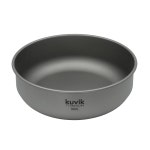 쿠빅 티타늄 볼 22온스 - 배낭여행 캠핑 생존을 위한 초경량 컴팩트