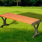 심플한 벤치 방수처리 공원 정원 학교 병원 휴게소