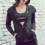 요가 후드 집업 자켓 운동복 운동복상의 얇은 일상복 트레이닝복 19DWFFJK2R