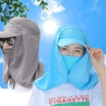 모자 얼굴 햇빛가리개 농사 여름 마스크 탈부착