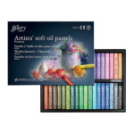 문교 소프트 오일파스텔 36색 미술용품 1개 MOPV-36