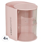 KODACHIEF 데스크정리함 36타입 10 x 12 4 x 13 4 cm 핑크색 2개