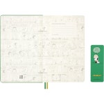 Moleskine 한정판 피너츠 찰리 스누피 2026 데일리 플래너 하드 커버 라지 12 x 5인