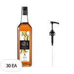 1883메종루틴 바닐라향 시럽 1L 시럽펌프 1L 26세트