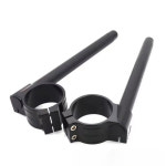 오토바이 핸들 바 카페 레이서 클립 온 온스 포크 31 32 33 35 36 37 38 39 40 41 43 45 47 48 50 라이저 클램프