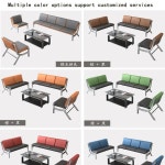 로비 공항 3인용 대기 의자 소파 의자 병원