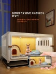사육장 하우스 케이지 대형 은신처 울타리 펜스 중형 다문형